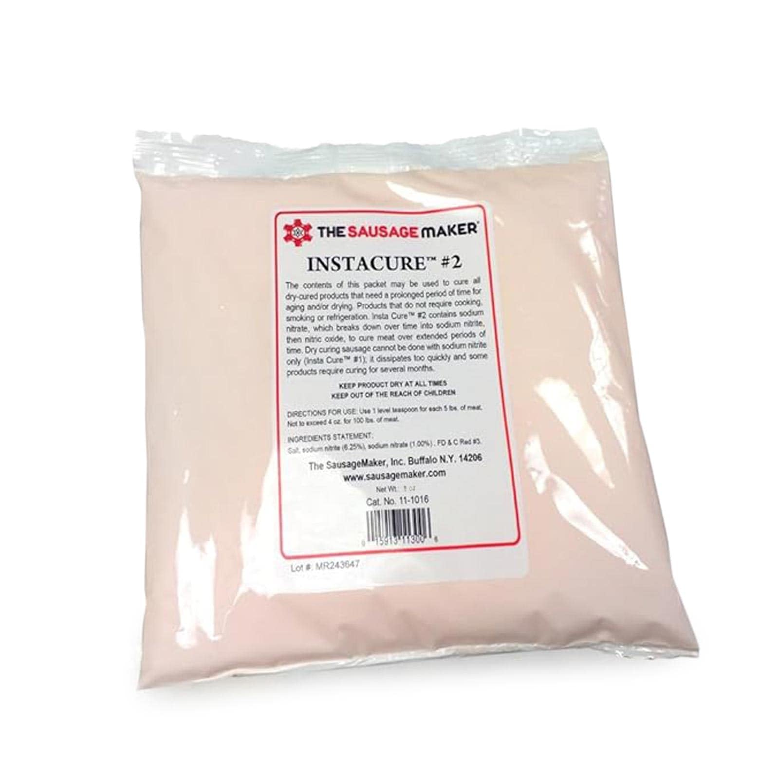 Insta Cure #2, 8 Oz Pink Curing Salt, Prague