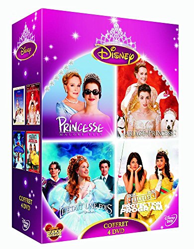 Coffret Princesses - Il Était Une Fois + Princesse Malgré Elle + Un Mariage De Princesse + Princess Protection Program - Pack