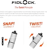 Fidlock Twist Toolbox Black EU with Bike Base Mesh Bags 500 ml view 4