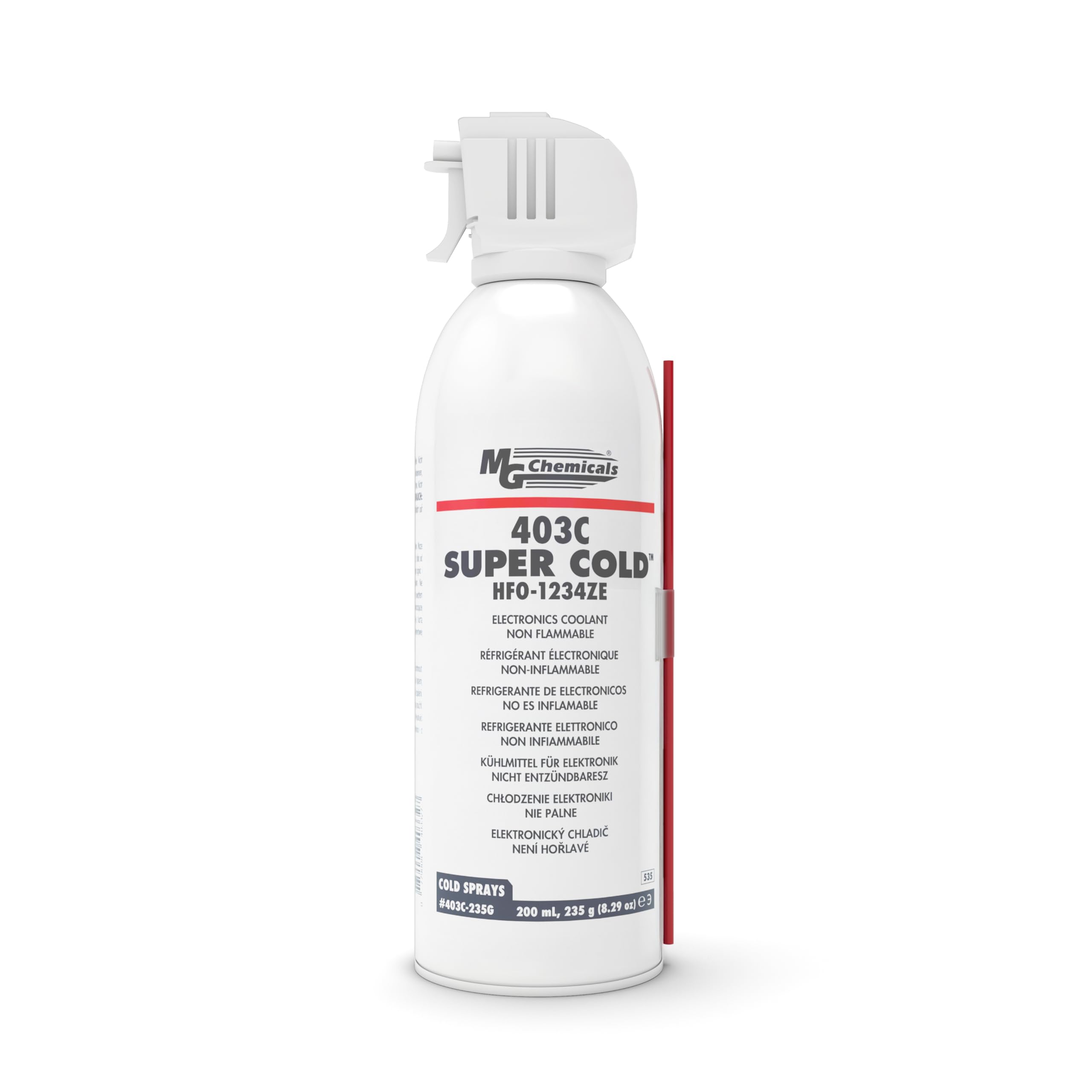MG Chemicals 403C-235G Super Cold Spray, HFO-1234ZE, Clear