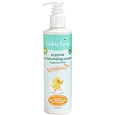 Childs Farm, Baby Lotion for Sensitive Skin and Eczema, Moisturizer for Dry Skin, 8.4 oz, Lightly Fragranced, Vegan, Cruelty-Free