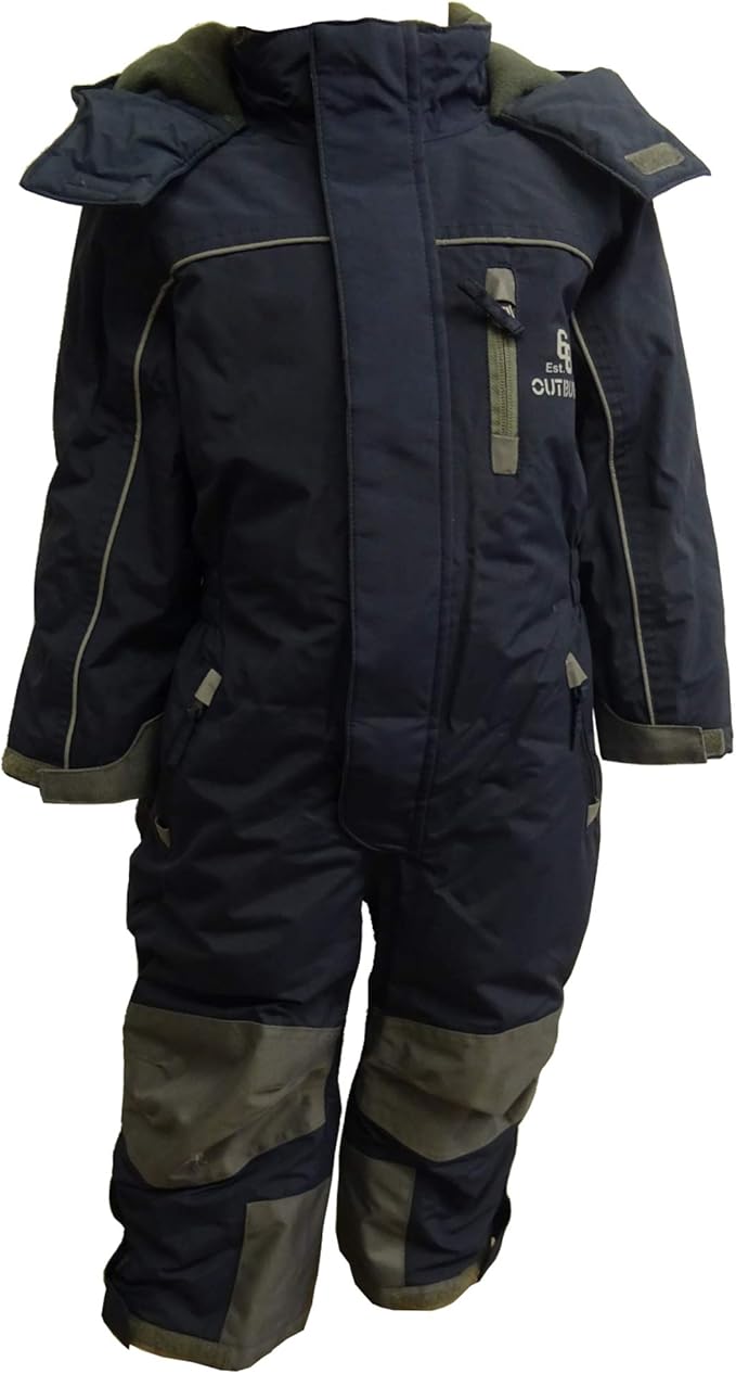 3712427db Outburst dunkelblau Jungen Schneeoverall Overall 10.000 mm Wassers/&auml;ule