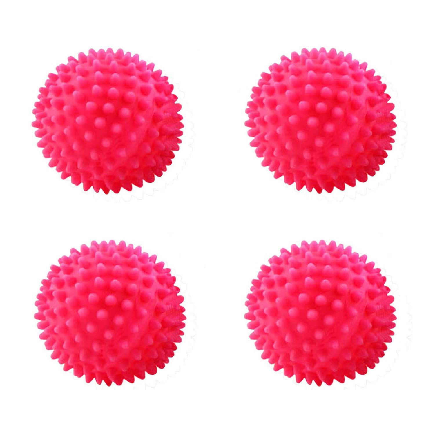 Dryer Balls, Washing Ball, Drying Balls, Washing Ball, Washing Ball, Dryer Ball, Dryer Ball, Reusable Washing Machine, 4pcs Red