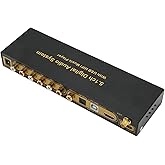 Sound Decoder, 5.1CH Digital Sound Decoder, Support HDCP 2.3 2.2 1.4, Digital Sound Extractor Converter, Multifunctional Audi