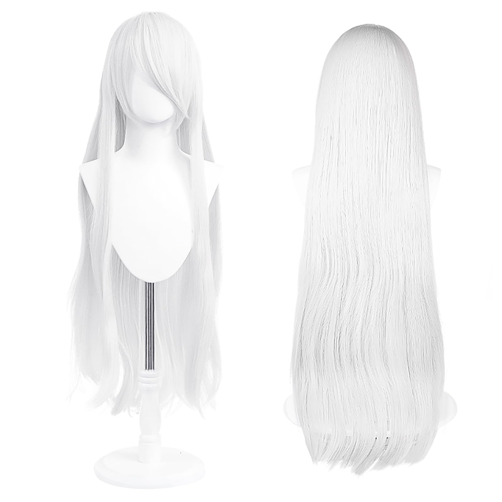 UTIEHD 100cm / 40 Inch Long Wig, Universal Anime