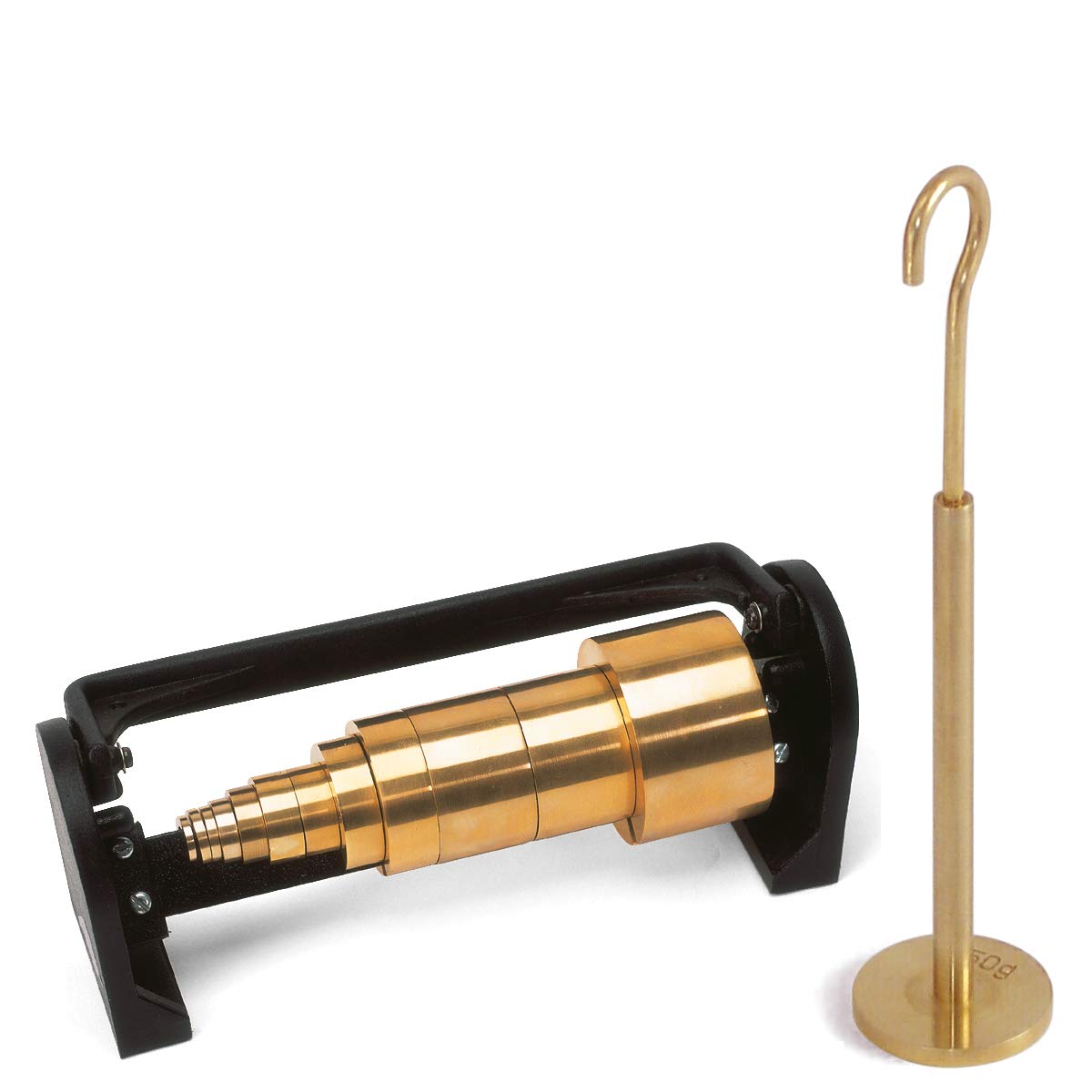 3B Scientific U300131 Set of Weight, Slotted with Holder, 1g to 500g