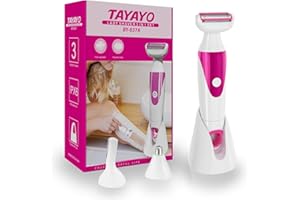 TAYAYO Electric Shaver for Women Legs Shavers - 3 in 1 Electric Razors - Gifts for Women, Birthday Gifts for Girls