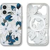 Sonix Case for iPhone 17 | Compatible with MagSafe | 10ft Drop Tested | Delilah Flower