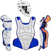 All-Star Catcher&rsquo;s Gear Kit &ndash; Includes Helmet, Chest Protector &amp; Leg Guards &ndash; Lightweight, Durable Baseball Protective Set, Meets NOCSAE