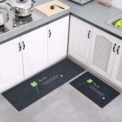 Amazon キッチンマット吸水速乾滑り止め台所ロングマット丸洗いお風呂玄関ド床保護マット可愛いおしゃれ多用途フロアマット キッチンマット オンライン通販