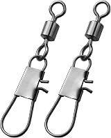 9KM DWLIFE Fishing Swivels Quick Change 40kg Tensile Saltwater Clip 1/0 view 1