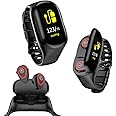 inDigi Bluetooth Bracelet Smart Watch Phone w/OLED Display Caller ID Time Music