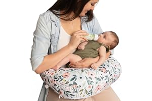 Boppy Nursing Pillow – Firm Ergonomic Support for Breast & Bottle Feeding