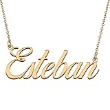 HUAN XUN Customized Custom Simple Any Name Necklace