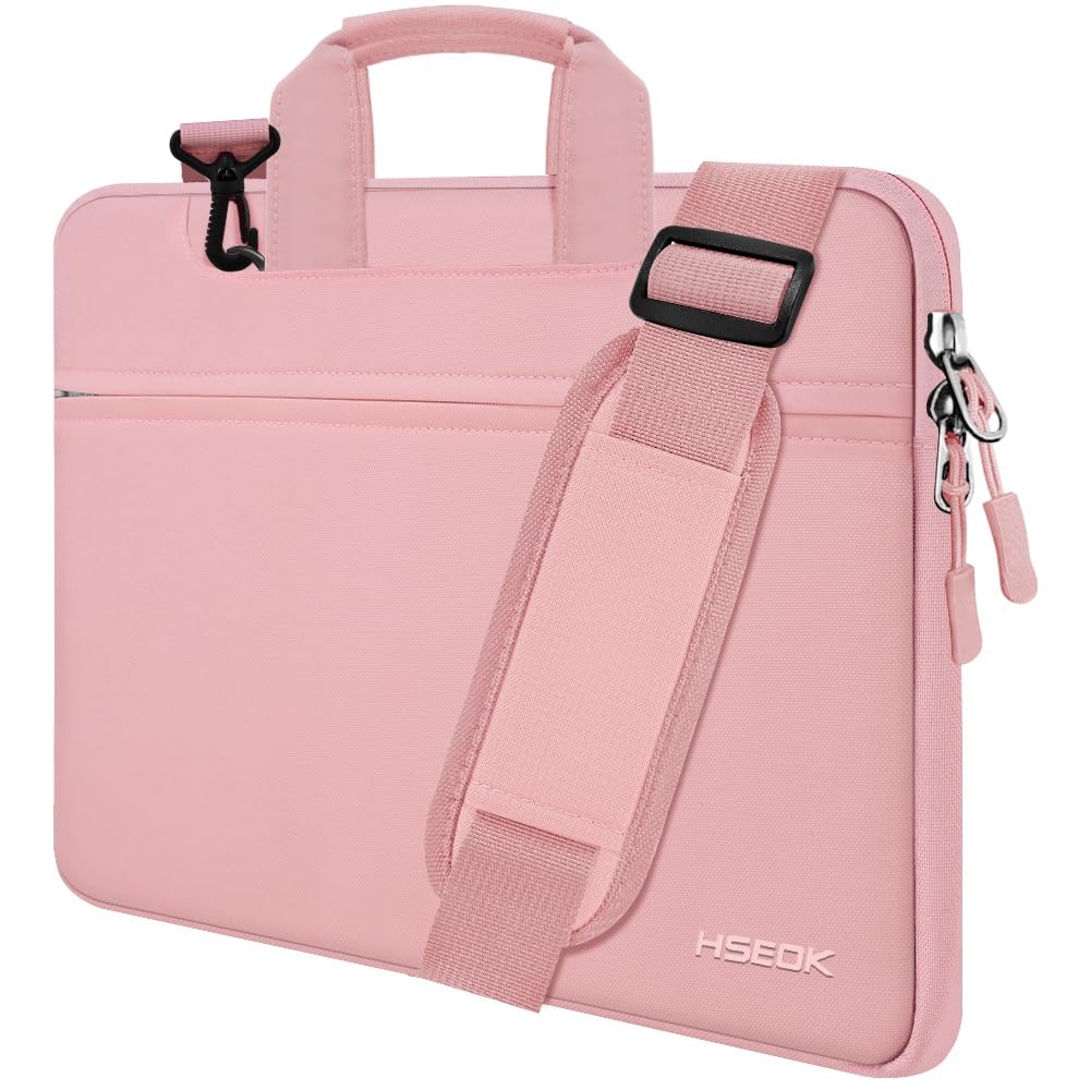 HSEOK Laptop Shoulder Bag 15 15.6 16 Inch Briefcase,Compatible MacBook Pro/Neo 16",MacBook Air/Pro 15,XPS 15/16 and most 15.6-16 and Most 15-16 Notebooks,Spill-Resistant Handbag,P02K01