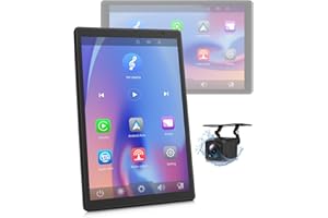 EONON Wireless Apple Carplay Screen for Car with 1080P Backup Camera, Android Auto Portable Car Stereo Radio with 8.95’’ IPS 
