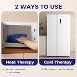 Aroma Season Microwave Heat Pad Neck Shoulders Blue view 3