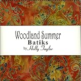 Moda Woodland Summer Batiks 5'' Charm Pack