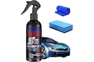 CVREOZ New Multifunctional Coating Renewal Agent Spray, Professional Nano Car Scratch Remover, 3 in 1 High Protection Quick Car Coating Spray, Scratches Repairing Polish Spray, All Cars & Surfaces (1PC)