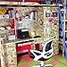 Yifely Vintage Stamp Poster Self-Adhesive Shelf Drawer Liner Moisture Proof PVC Mat 45x300cm