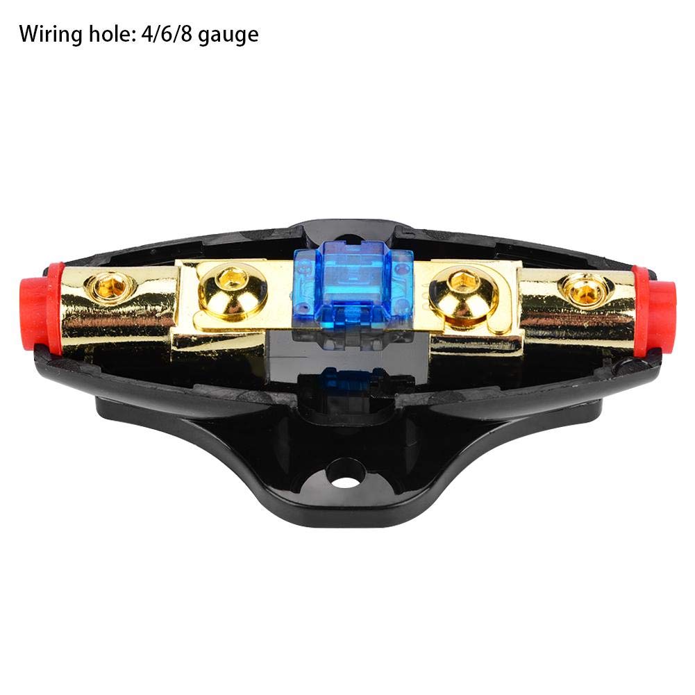 Audioproject A210-23 3x Set portafusibili per auto ATC con cavo da 6 mm² 10 GA 12V 24V