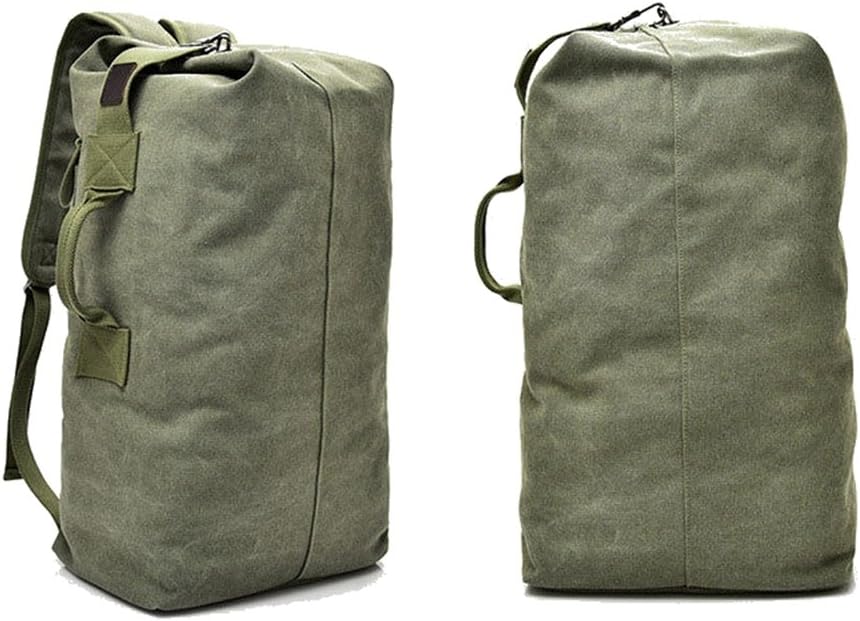 OAREA Large Capacity Travel Climbing Bag Tactical Military Backpack Women Army Bags Canvas Bucket Bag Shoulder Sports Bag