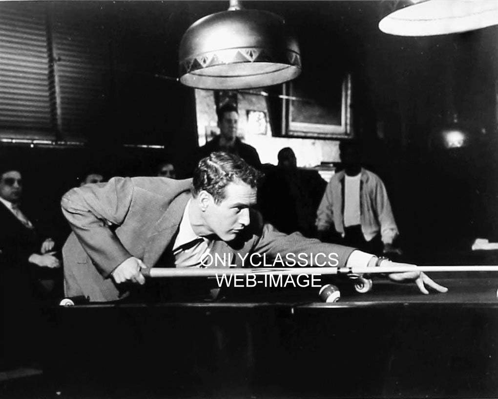 Amazon.com: OnlyClassics 1961 Hustler Pool Hall Paul Newman CUE in ...