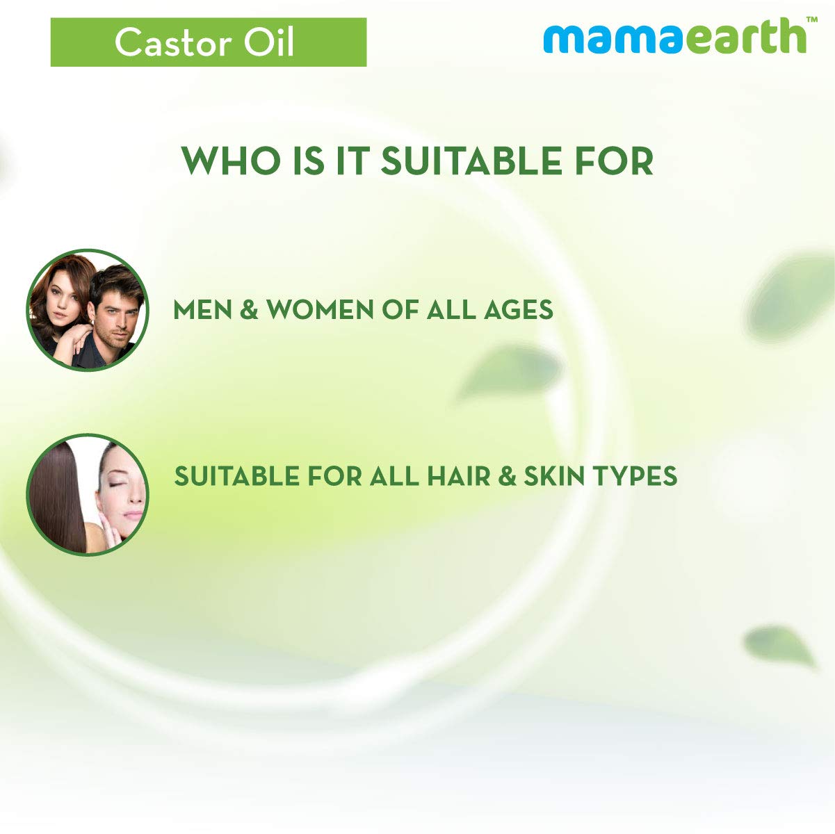 mamaearth castor oil