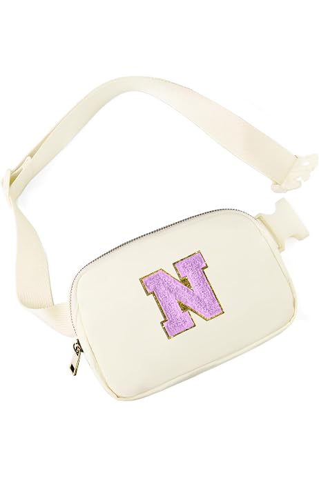 Lizznoe Crossbody Bag For Women – Leather Sling Bag With Initial Letter, Fanny Pack Style Gift - View #4