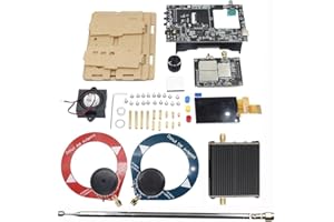 Portable Shortwave Radio DIY V5A Kit, FM AM MW SW Aviation SSB LSB USB Full Band Radio Receiver for Adults Student STEM Educa