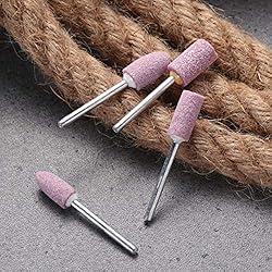VILLCASE 200 pcs Tool Mm Cone Points Pink Mandrel