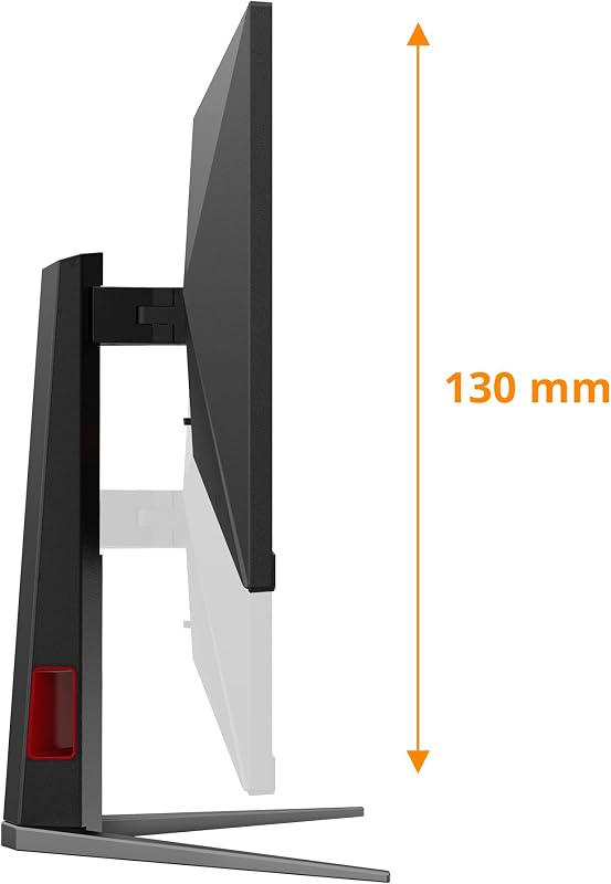 24G4HA 24 Zoll FHD Gaming Monitor, 200Hz, Fast IPS Panel, 1ms GtG, HDR10, G-Sync Compatible, Höhenverstellung,Lautsprecher,(1920x1080 HDMI 2X 2.0 DP 1x 1.4) Schwarz