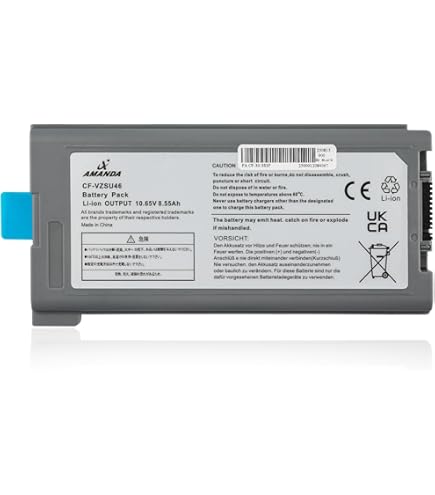 Amazon.com: RDSJ CF-VZSU48 CF-VZSU48U Battery Compatible Panasonic