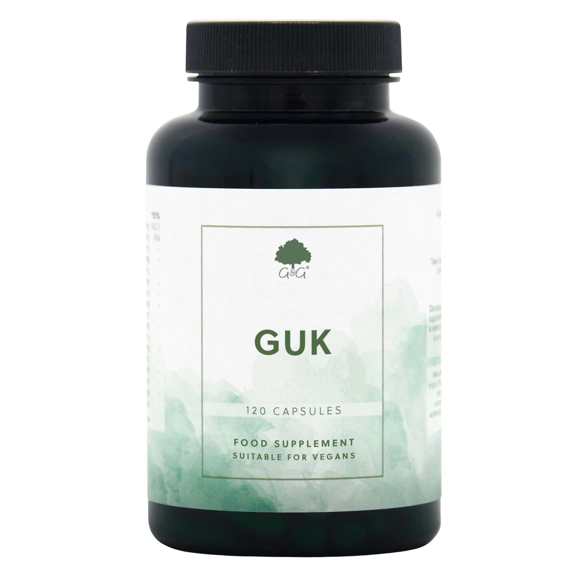 GUK - B1, C & Calcium Phosphate Formula Capsules - Non-GMO, Made in the UK - G&G Vitamins