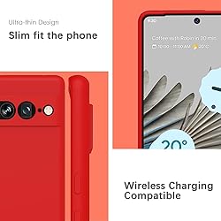 YATWIN Silicone Case for Google Pixel 7 Pro