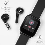 Tikkers Teen Series 10 Black Smartwatch and Earbuds Set TKS10-0002-SETARG view 2
