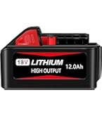thumbnail image 2 of High Output 18V Lithium Battery Replacement For Milwaukee M18 Tools - 6.0Ah To 12.0Ah Options 2 of 3