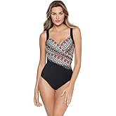 Miraclesuit Women's Swimwear Sanibel Tummy Control Underwire Bra One Piece Swimsuit