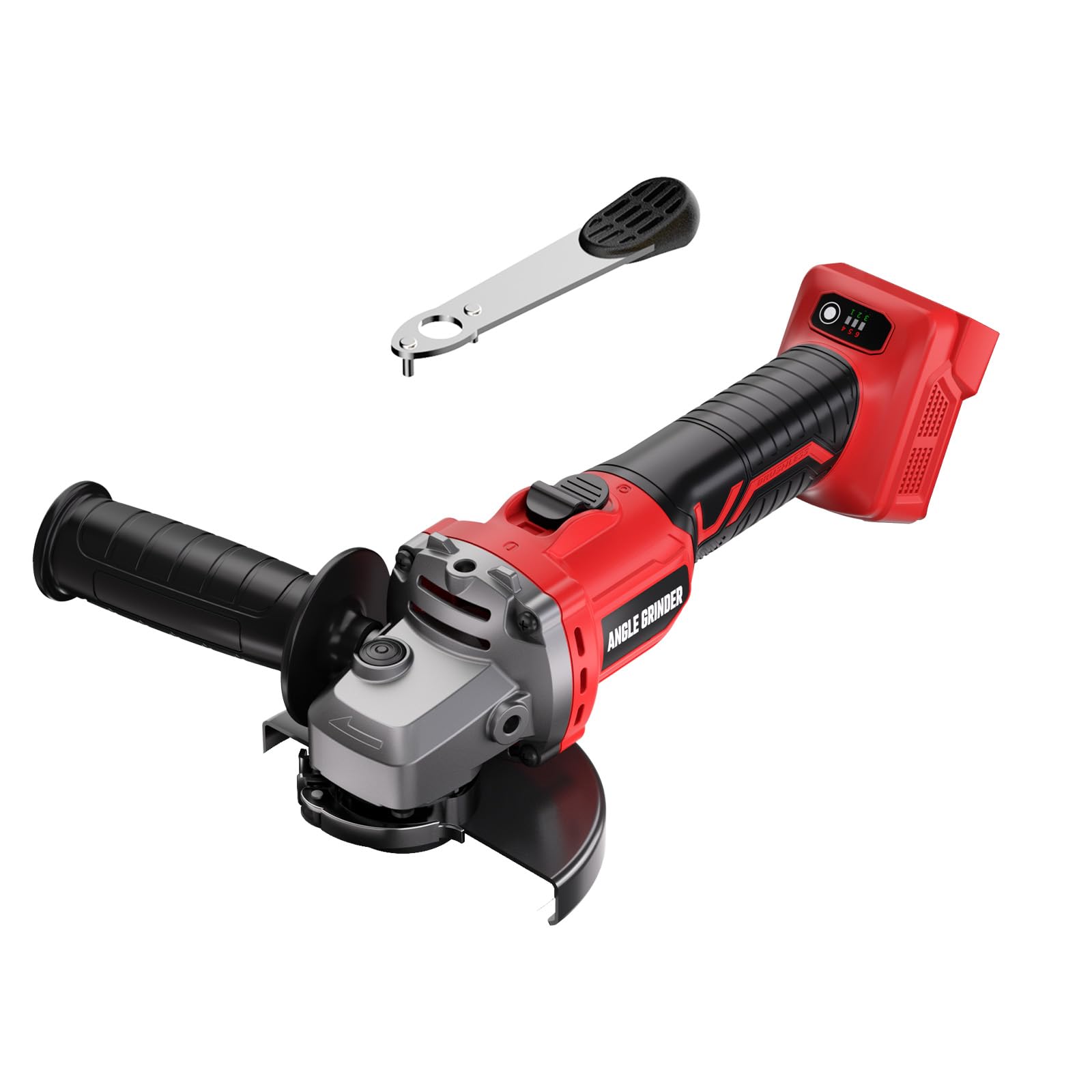 Photo 1 of ********READ CLERK COMMENTS*********
Angle Grinder 4-1/2" Cordless for Milwaukee 18V/M18 Battery, 6 Variable Speed Power Grinder, Brushless Angle Grinder Power Tools For Cutting Grinding Polishing (Tool Only)