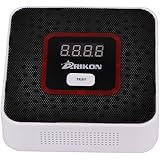 ARIKON Plug-In Combustible Gas Detector Alarm Sensor with Voice Warning,Digital Display