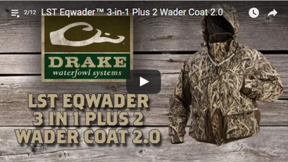 drake 4 in 1 wader coat