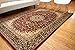 Feraghan/New City Traditional Isfahan Wool Persian Area Rug, 8' x 10', Burgundy