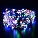 Lights Strings, LTROP 33ft 100 LED Solar Powered Copper Wire String Lights, Waterproof Rope Light for Seasonal Decorative Christmas Holiday, Wedding, Party- Multi Color
