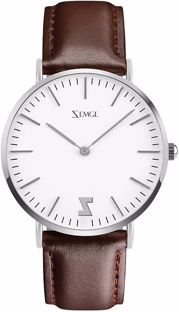 36mm case Women Watches Ultra Thin Quartz Analogue Waterproof Wrist Watch Unisex Business Casual Simple Classic Design Dress Silver Tone Wristwatch with Stainless Steel Case DW Style ZC0602W