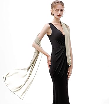 chiffon special occasion wrap