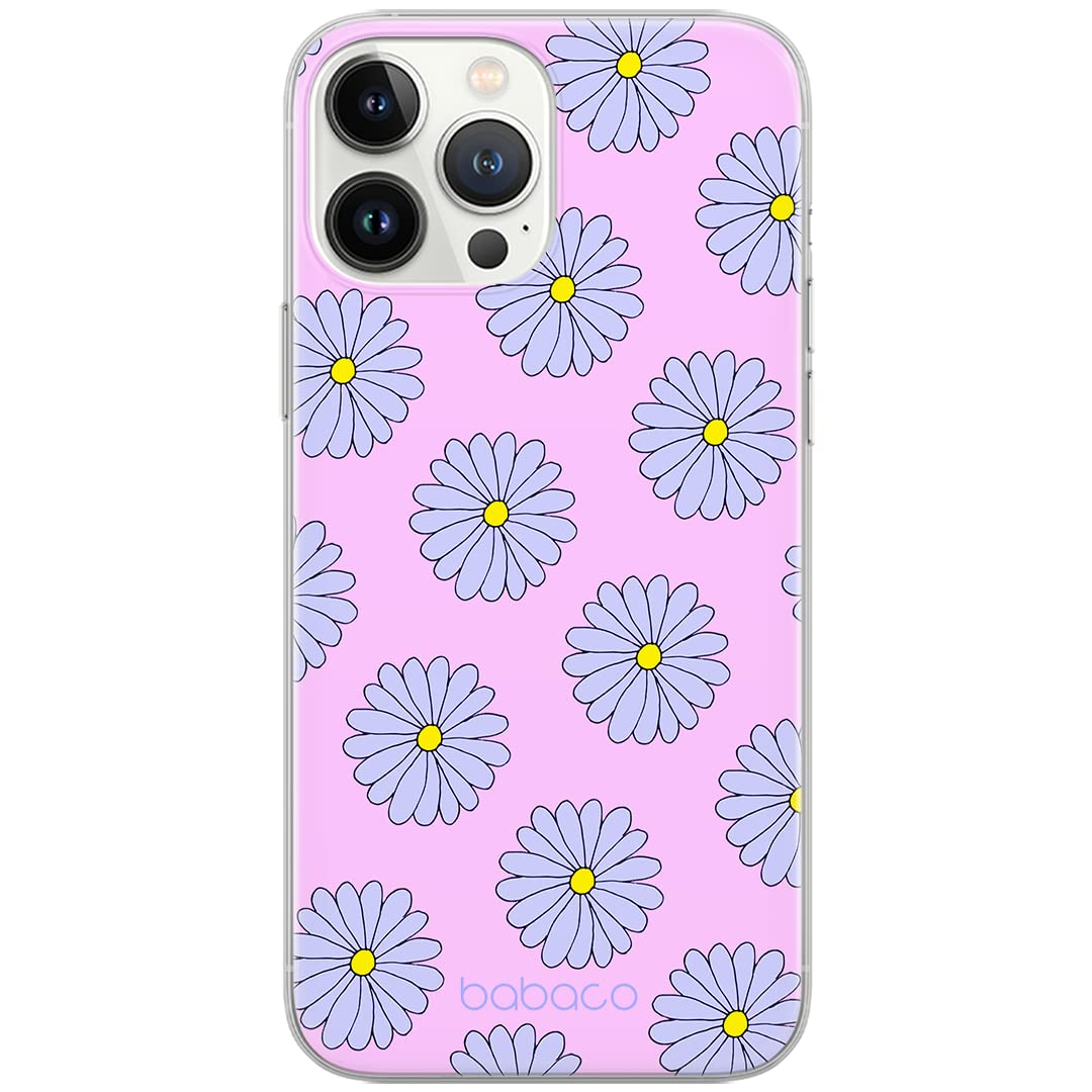 Babaco ERT GROUP mobile phone case for Apple Iphone 6 PLUS original and officially Licensed pattern Flowers 021 optimally adapted to the shape of the mobile phone, case made of TPU