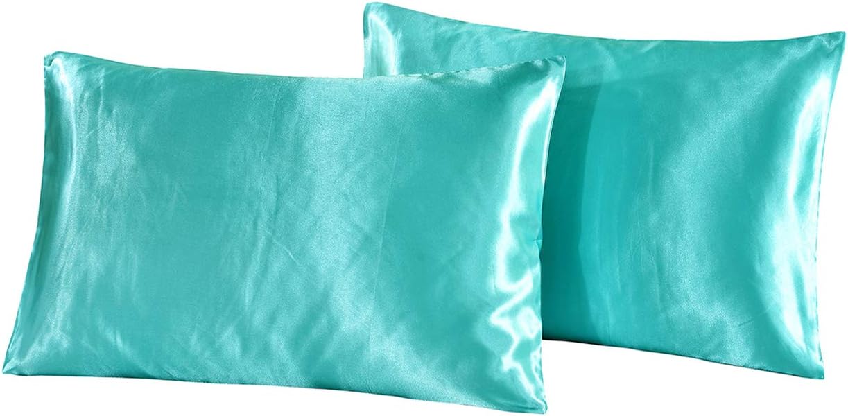 Treely Luxury Satin Hair Beauty Pillowcase,Silky King Satin
