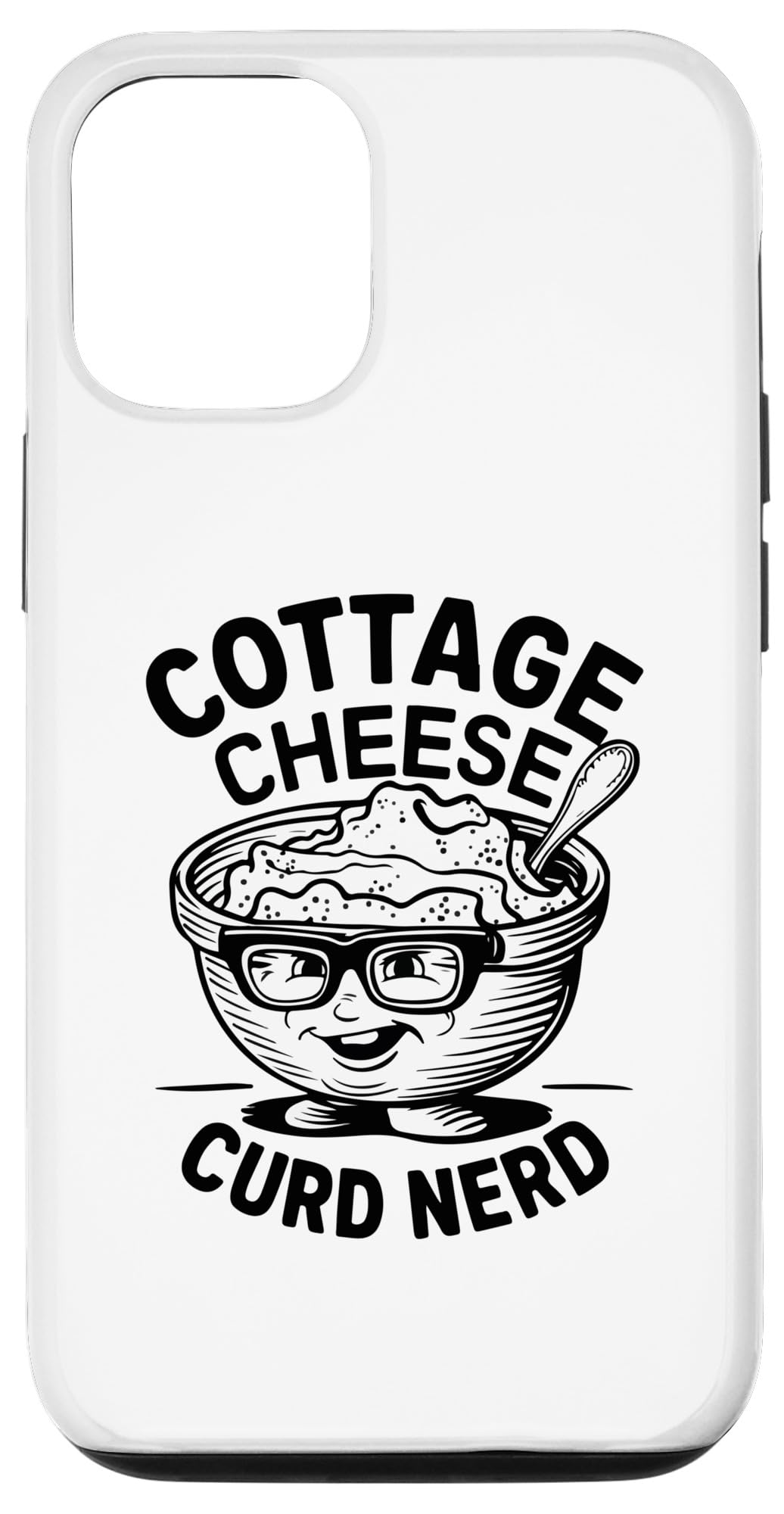 iPhone 13 Cottage Cheese Curd Nerd Funny Cottage Cheese Lover Case