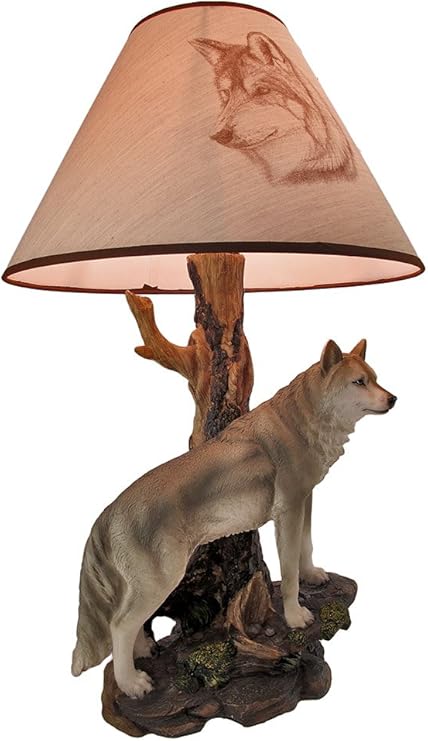 wolf table lamp