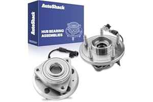 AutoShack Front Wheel Hub Bearing Assemblies - Driver and Passenger Side for Chevrolet, Equinox 2007-2009 Captiva Sport 2012-